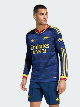 adidas adidas Koszulka techniczna 171549 Niebieski jasny Slim Fit