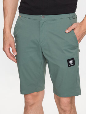 Mammut Mammut Pantaloni scurți sport 1023-00671 Verde Regular Fit