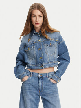Versace Jeans Couture Versace Jeans Couture Traper jakna 78HAS450 Plava Relaxed Fit
