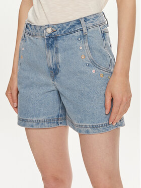 Vila Vila Pantaloncini di jeans Caliste 14095715 Blu Regular Fit