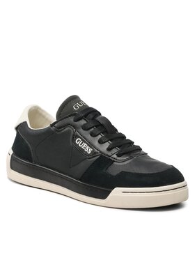 Guess Guess Sneakersy Strave Vintage FM5STV LEA12 Czarny