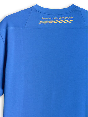 4F 4F T-Shirt MOTOSPORTS 2026 Niebieski Regular Fit