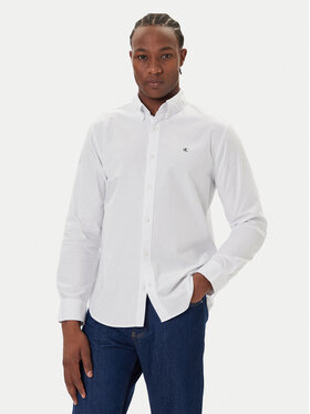 Calvin Klein Jeans Calvin Klein Jeans Риза Oxford Classic LV140EM125 Бял Regular Fit