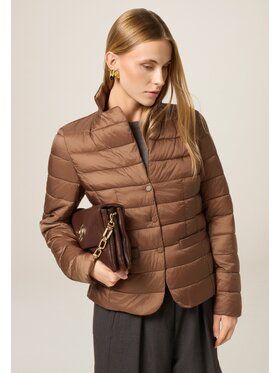 Oltre Oltre Giubbotto piumino F635R001453N002 Marrone Regular Fit