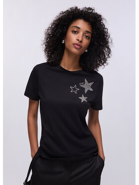Liu Jo Liu Jo T-Shirt WA6491JS923P9354 Czarny Regular Fit