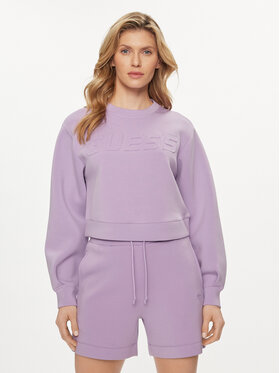 Guess Guess Bluză Cindra V3BQ15 K7UW2 Violet Regular Fit