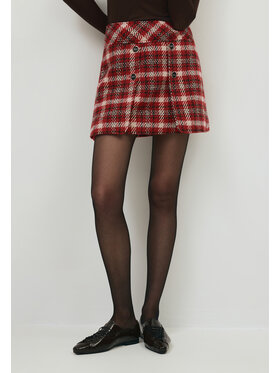 BIZUU BIZUU Mini sukně NALAYA MINI SKIRT Červená Standard Fit
