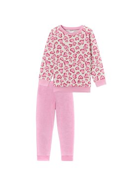 SCHIESSER SCHIESSER Piżama 27030 Różowy Comfort Fit