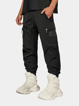 MADE BY SOCIETY MADE BY SOCIETY Spodnie materiałowe Contemporary Pants - P17697 Czarny Basic Fit