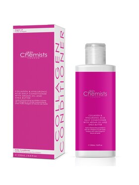 skinChemists skinChemists Codzienna odżywka z kolagenem i kwasem hialuronowym z olejem arganowym i masłem shea Odżywka do włosów