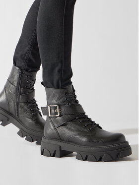 Steve Madden Steve Madden Turistická obuv Mae SM19000034 SM19000034-017 Černá