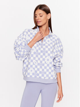 Vans Vans Pulóver Fairlands Mock Neck Fleece VN000A5Y Lila Regular Fit