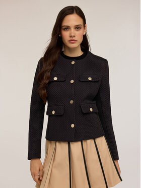 Motivi Motivi Giubbotto piumino R182Q001069N033 Nero Regular Fit