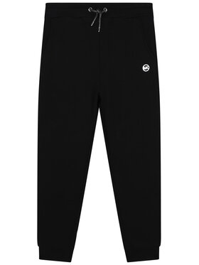 MICHAEL KORS KIDS MICHAEL KORS KIDS Spodnie dresowe R14140 S Czarny Regular Fit