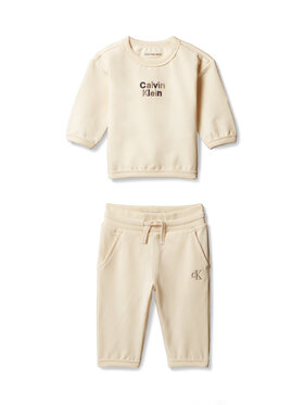 Calvin Klein Jeans Calvin Klein Jeans Анцуг LV1CKTJI14 Кремав Regular Fit