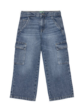 United Colors Of Benetton United Colors Of Benetton Jeans 4KEHCF04V Blau Loose Fit
