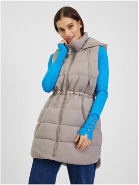 Orsay Orsay Kamizelka 816025-662000__34 Szary Regular Fit