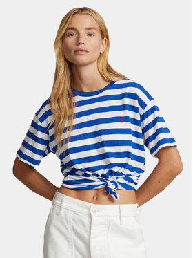 Polo Ralph Lauren Polo Ralph Lauren Тишърт Rl Str Prl T 211924295001 Син Regular Fit
