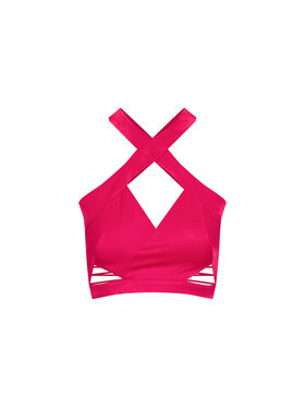 Sandra Stachura Luxury Design Sandra Stachura Luxury Design Bluzka Krótki top Różowy Short Fit