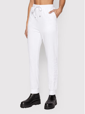 TWINSET TWINSET Spodnji del trenirke 221TP2166 Bela Regular Fit