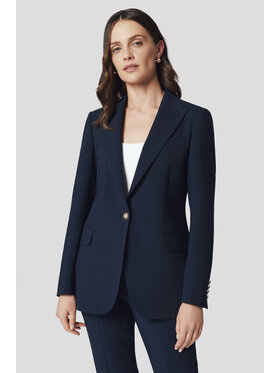 Lancerto Lancerto Marynarka Albana MA073125000007 Granatowy Slim Fit
