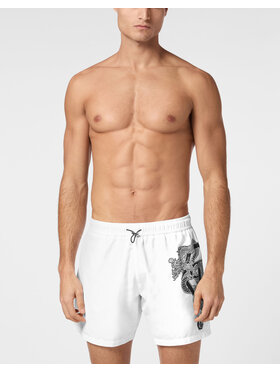 PHILIPP PLEIN PHILIPP PLEIN Szorty 23677 Biały