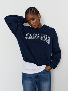 La Mania La Mania Felpa PERFECT 2 Blu scuro Classic Fit