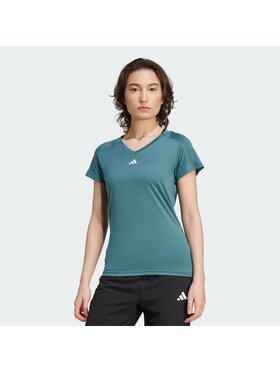 adidas adidas Koszulka techniczna 80037 Zielony Slim Fit