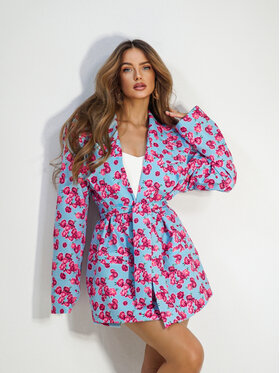 LilaLou LilaLou Marynarka About You Niebieski Oversize