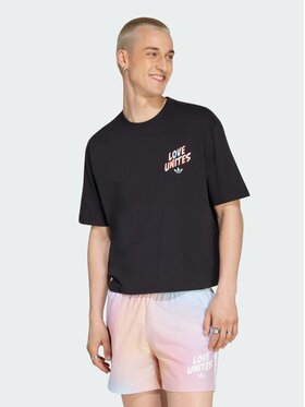 adidas adidas T-Shirt 164776 Czarny Loose Fit