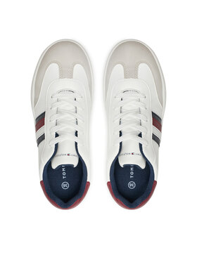 Tommy Hilfiger Tenisice Stripes Low Cut Lace-Up Sneaker T3X9-33645-1269 Bijela