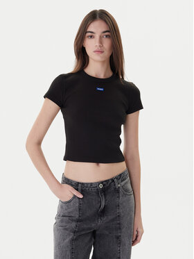 HUGO Hugo T-shirt Baby 50510749 Nero Slim Fit