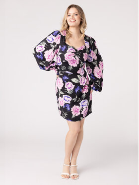 LAURELLA LAURELLA Letní šaty Laurella 4UL015219 Černá Regular Fit