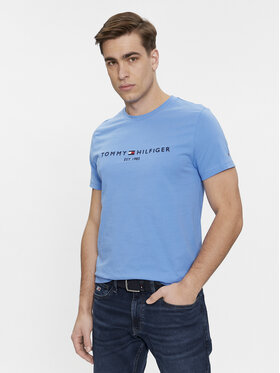 Tommy Hilfiger Tommy Hilfiger T-shirt Logo MW0MW11797 Plava Regular Fit