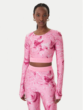 Versace Jeans Couture Versace Jeans Couture Bluse 80HAH218 JS532 Rosa Slim Fit