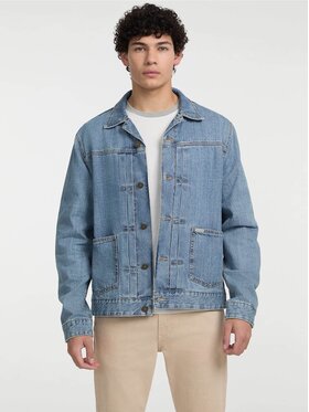 Guess Jeans Guess Jeans Bunda pro přechodné období 173745 Modrá Classic Fit