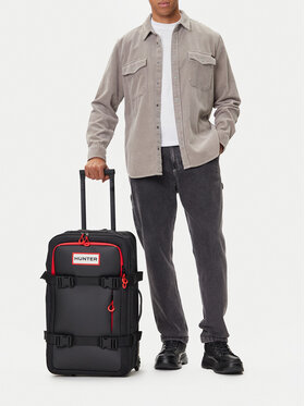 Hunter Hunter Valiză medie HTR-WAL-004-M Negru