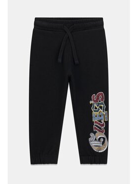 Guess Kids Guess Kids Spodnie materiałowe 183849 Czarny Regular Fit