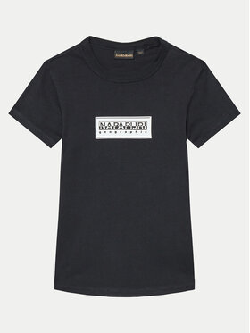 Napapijri Napapijri T-shirt S-Chamois NP0A4HYL D Nero Regular Fit