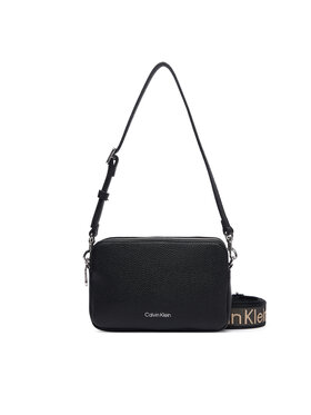 Calvin Klein Calvin Klein Torbica Webbing 2X Strap Camera Bag LV04F3656G Crna