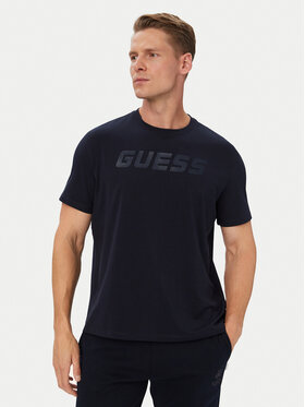 Guess Guess T-Shirt Z6YI26 K5090 Tmavomodrá Regular Fit