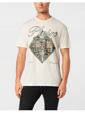 PHILIPP PLEIN PHILIPP PLEIN Tričko 24671 Biela Regular Fit