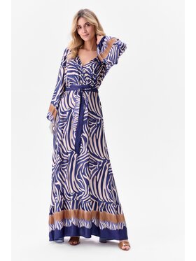 blue shadow blue shadow Sukienka Anex Niebieski Regular Fit