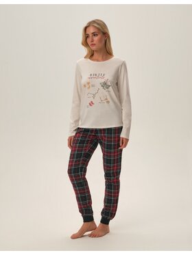 Henderson Henderson Piżama 41902 Zielony Regular Fit