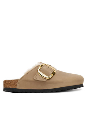 Birkenstock Birkenstock Natikače Boston Big Buckle Shearling 1030444 Smeđa