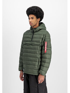 Alpha Industries Alpha Industries Kurtka anorak Puffer Anorak Zielony Regular Fit