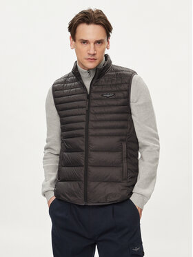 Aeronautica Militare Aeronautica Militare Weste 241AB2143CT3246 Grau Regular Fit