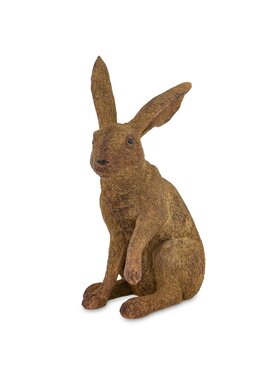 MIAhome MIAhome Figurka siedzący zając HARE Brązowy