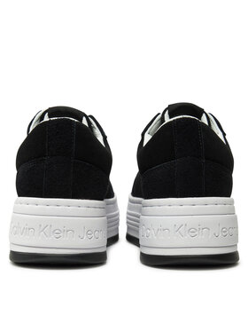 Calvin Klein Jeans Superge Bold Platf Laceup Low Mg Suede YW0YW01575 Črna