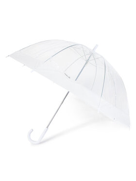 Happy Rain Happy Rain Ομπρέλα Long Domeshape 40974 Λευκό